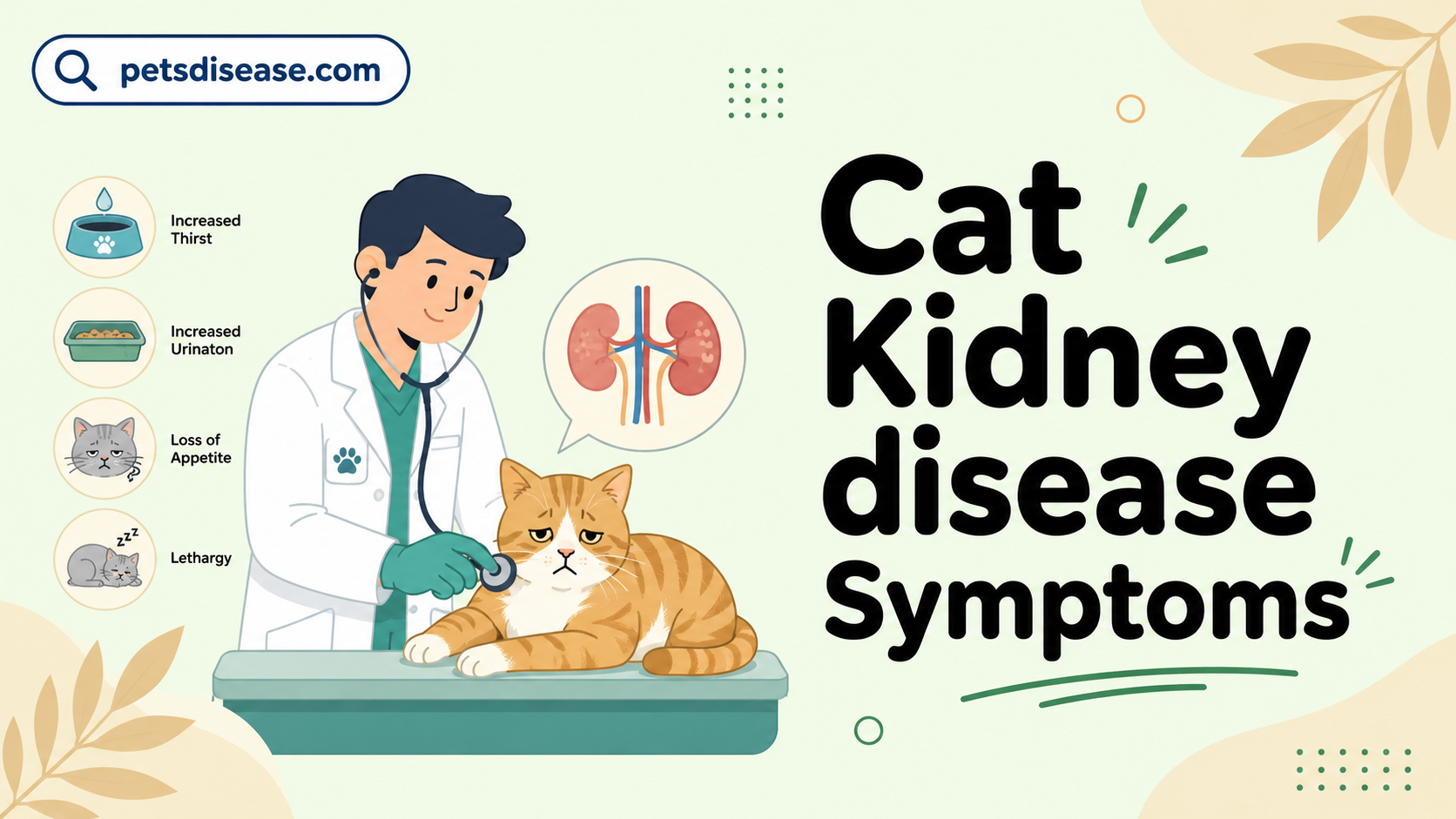 Cat Kidney disease Symptoms