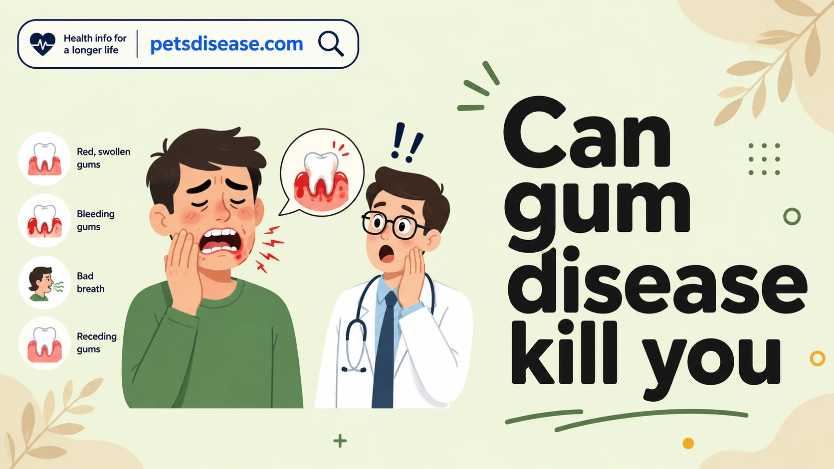 Can gum disease kill you