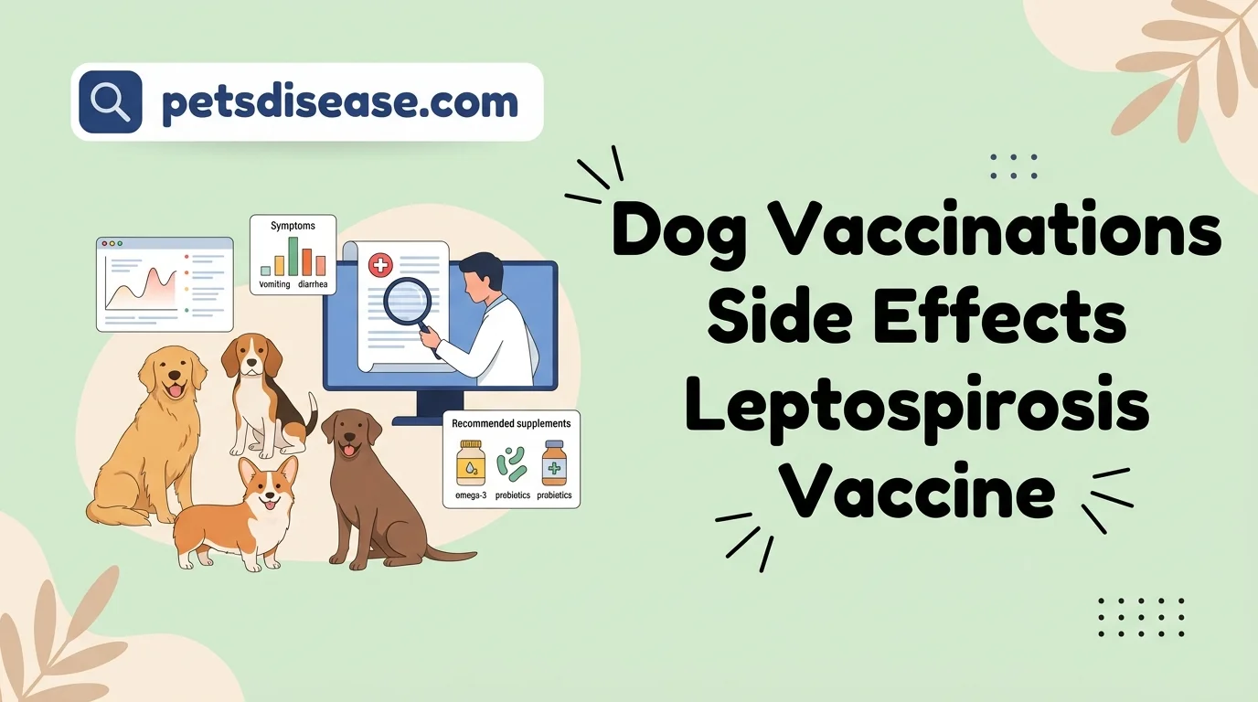 Dog Vaccinations Side Effects Leptospirosis Vaccine