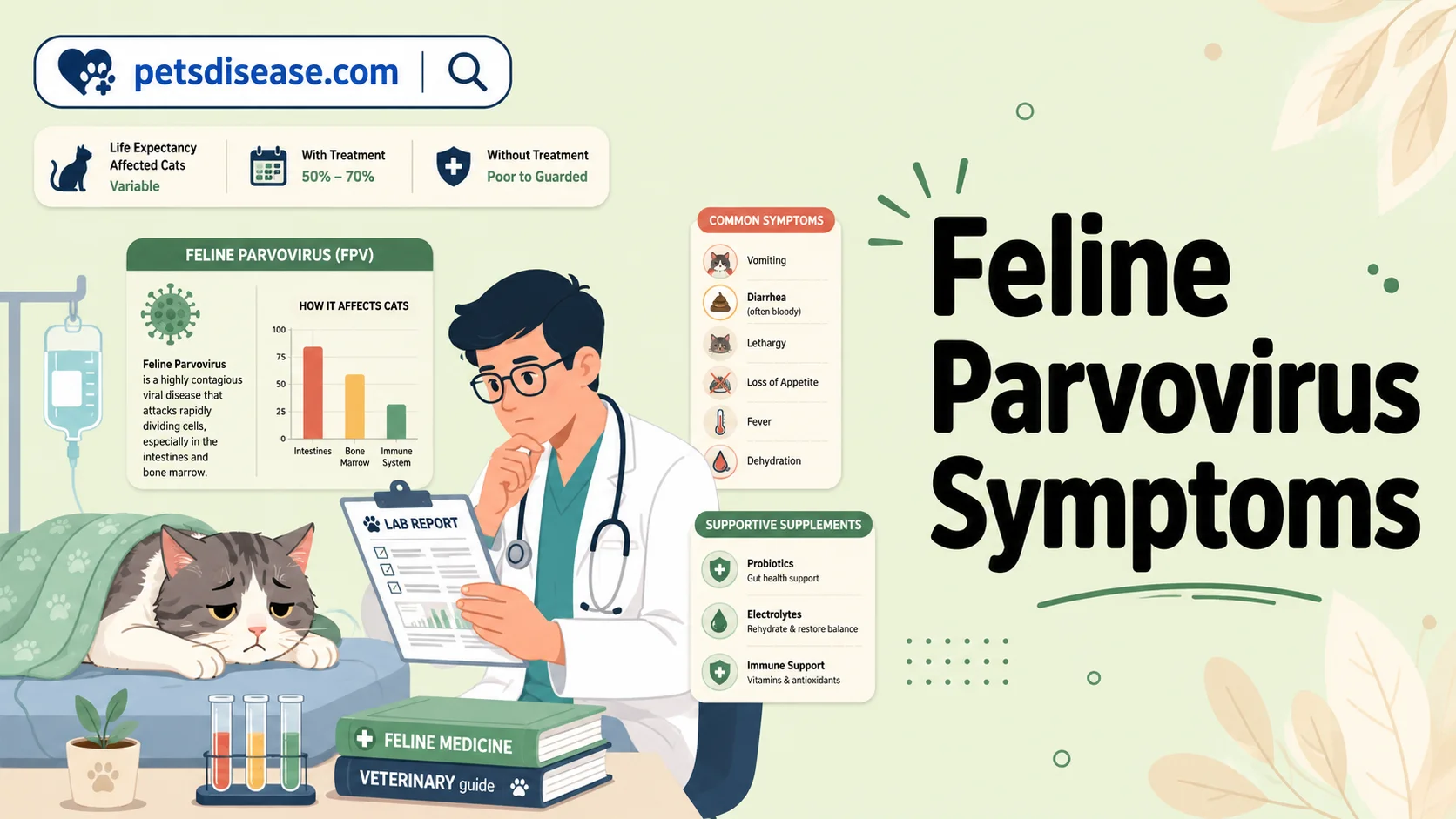 Feline Parvovirus Symptoms