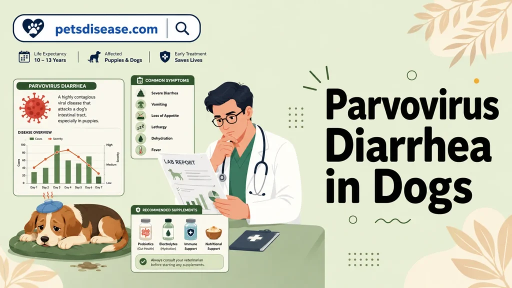 Parvovirus Diarrhea in Dogs