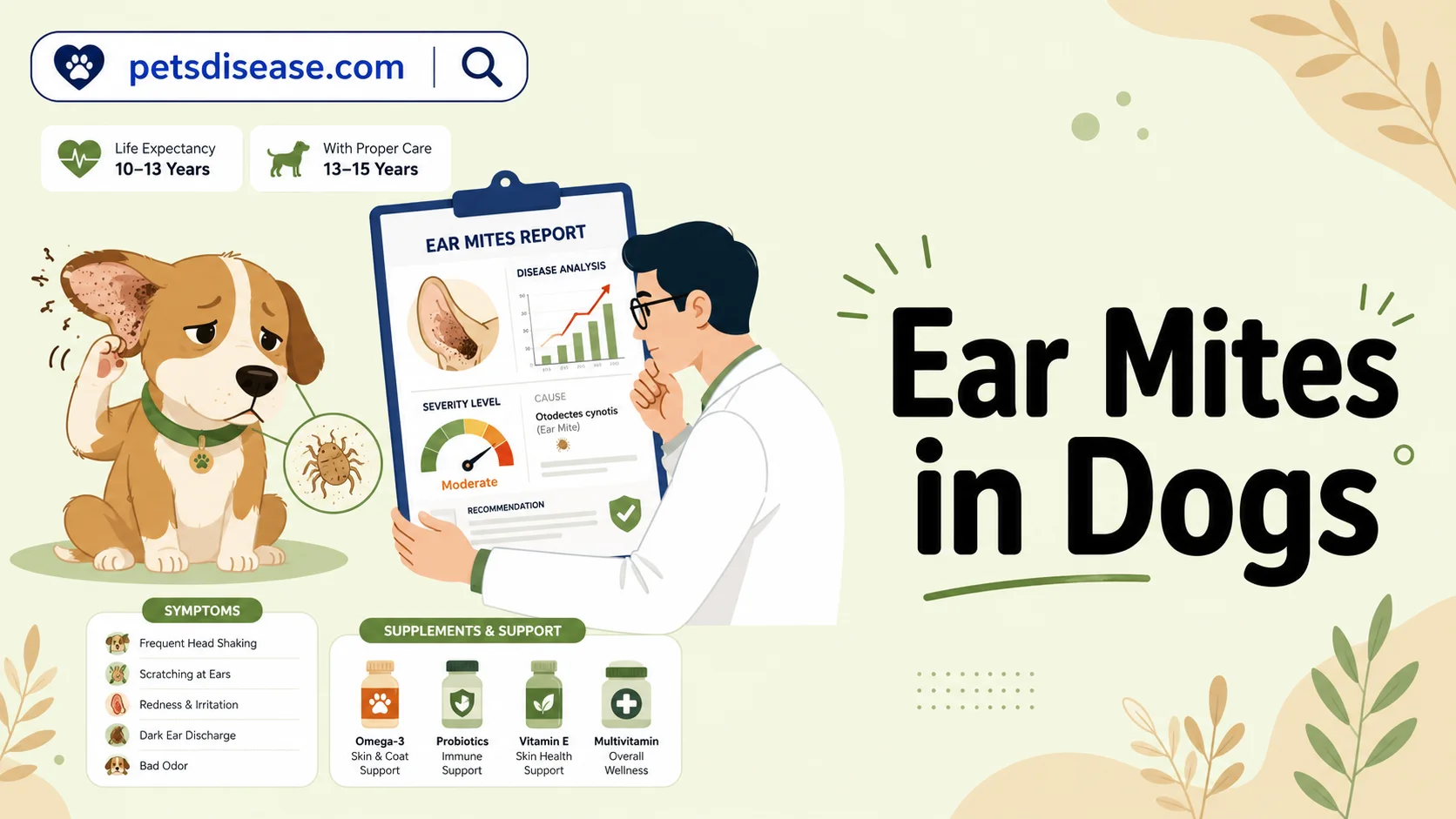 ear mites in dogs