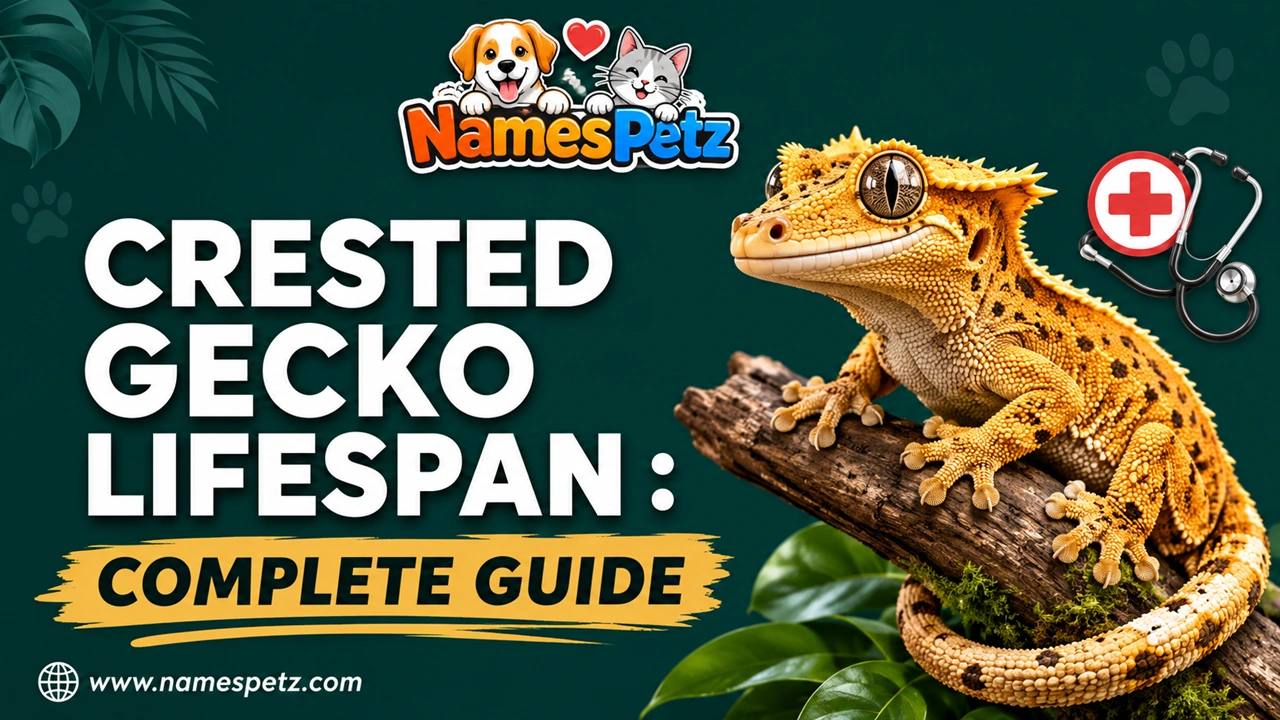 crested gecko lifespan
