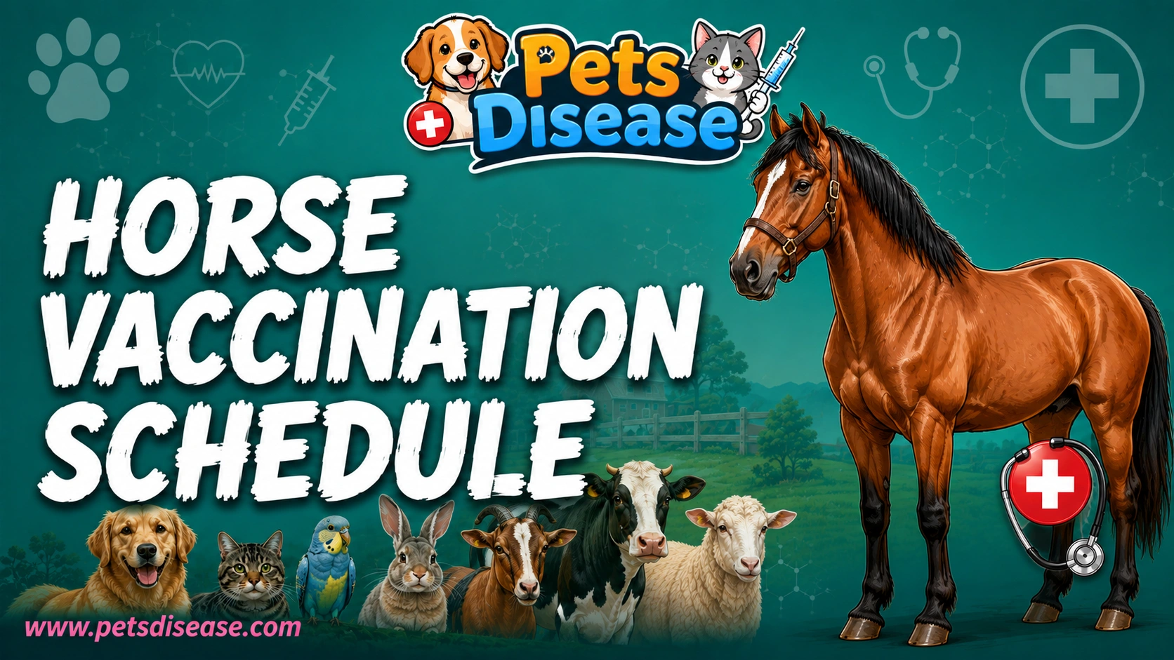 horse vaccination schedule